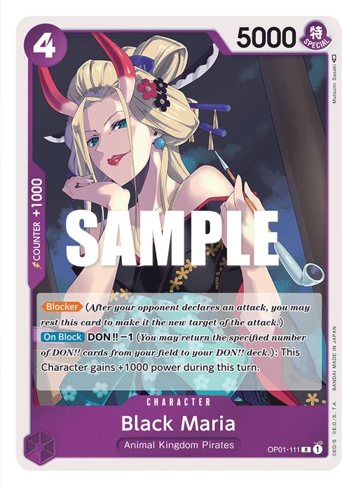 Black Maria, ROMANCE DAWN #OP01-111