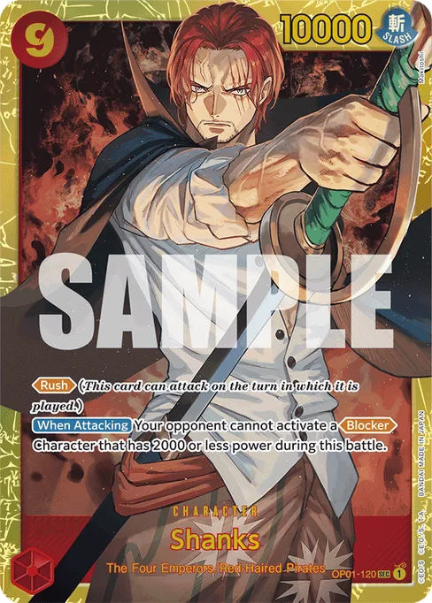 Shanks, OP01-120, Reprint 1, English