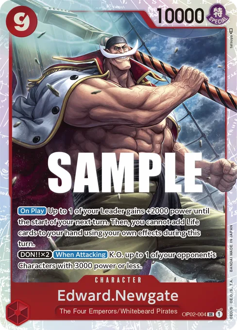 Edward.Newgate, OP02-004, Base, English