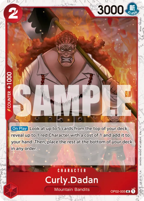 Curly.Dadan, OP02-005, Parallel 1, English