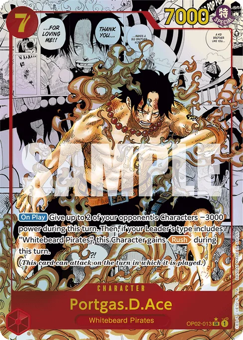 Portgas.D.Ace, PARAMOUNT WAR #OP02-013_r1