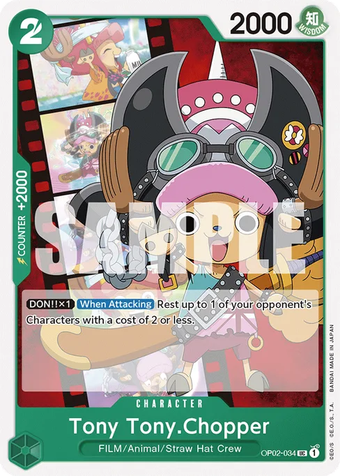 Tony Tony.Chopper, PARAMOUNT WAR #OP02-034_p1