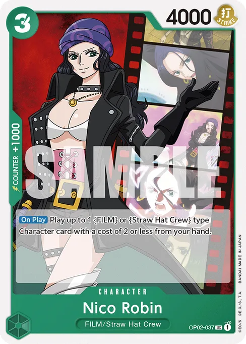 Nico Robin, PARAMOUNT WAR #OP02-037_p1
