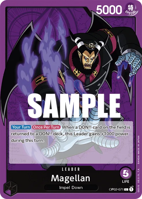 Magellan, PARAMOUNT WAR #OP02-071
