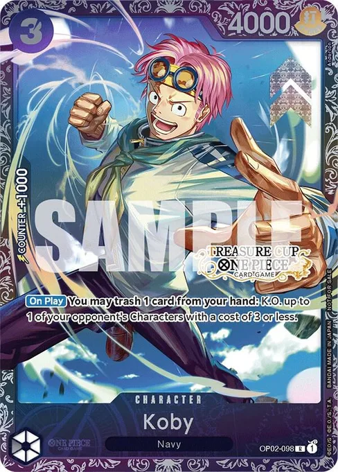 Koby, OP02-098, Parallel 3, English