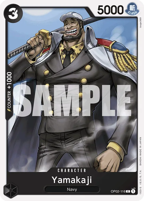 Yamakaji, OP02-116, Reprint 1, English