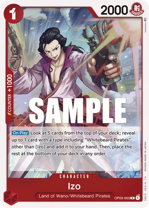 Izo, PILLARS OF STRENGTH #OP03-003