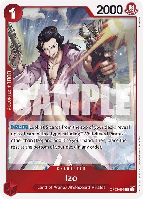 Izo, PILLARS OF STRENGTH #OP03-003_p3