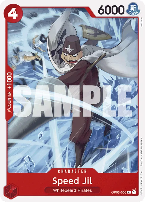 Speed Jil, OP03-006, Reprint 1, English
