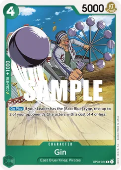 Gin, Normal