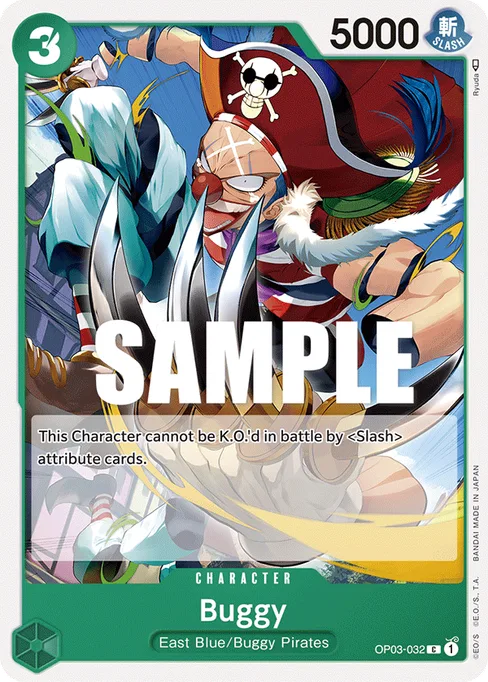 Buggy, OP03-032, Base, English