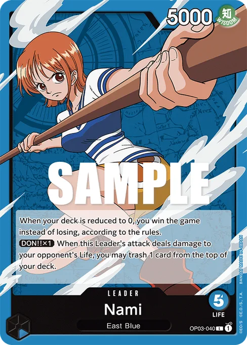 Nami, OP03-040, Base, English