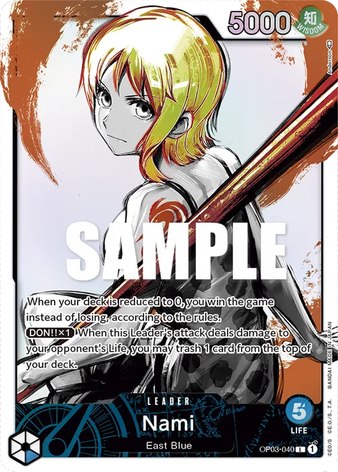 Nami, PILLARS OF STRENGTH #OP03-040_p1