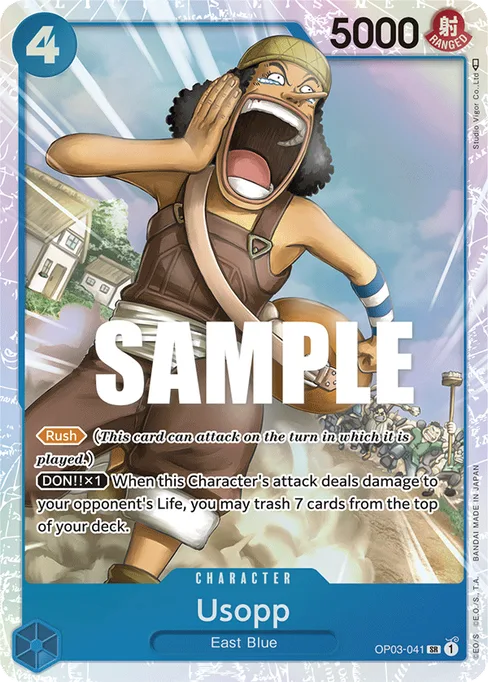 Usopp, PILLARS OF STRENGTH #OP03-041