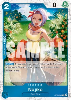 Nojiko, Normal