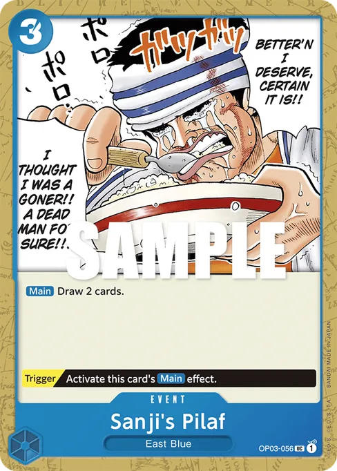 Sanji's Pilaf, PILLARS OF STRENGTH #OP03-056