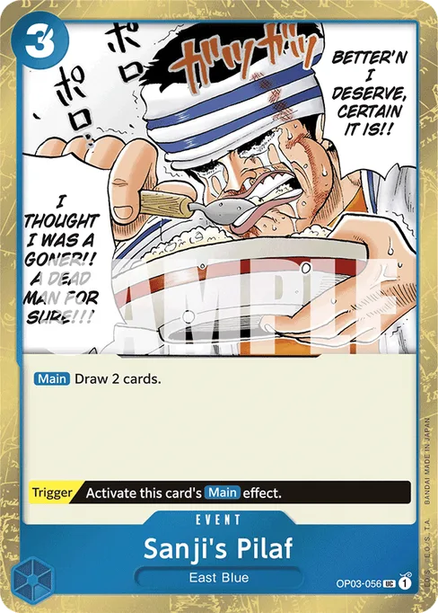 Sanji's Pilaf, PILLARS OF STRENGTH #OP03-056_p2