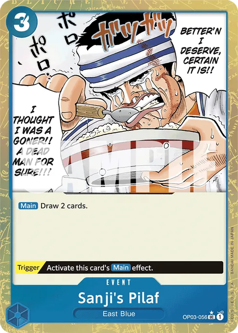 Sanji's Pilaf, PILLARS OF STRENGTH #OP03-056_p3