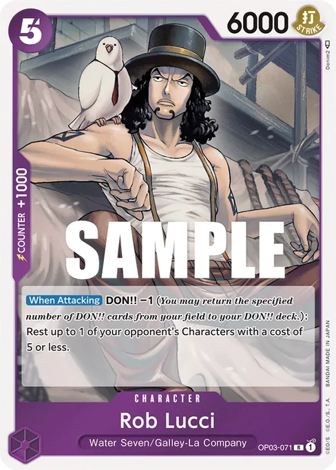Rob Lucci, PILLARS OF STRENGTH #OP03-071