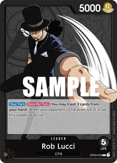Rob Lucci, PILLARS OF STRENGTH #OP03-076