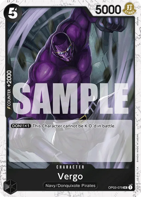 Vergo, OP03-079, Parallel 3, English