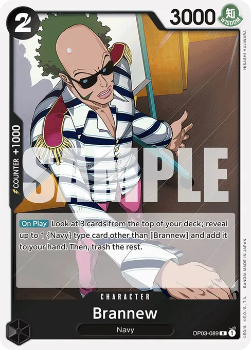 Brannew, OP03-089, Parallel 3, English
