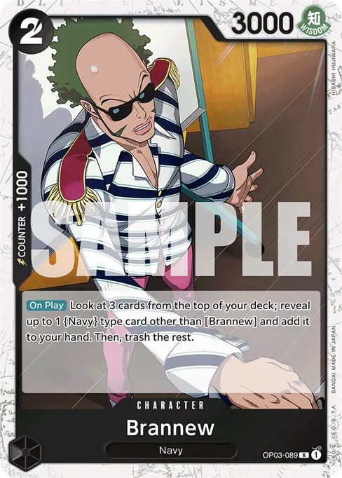 Brannew, OP03-089, Parallel 4, English