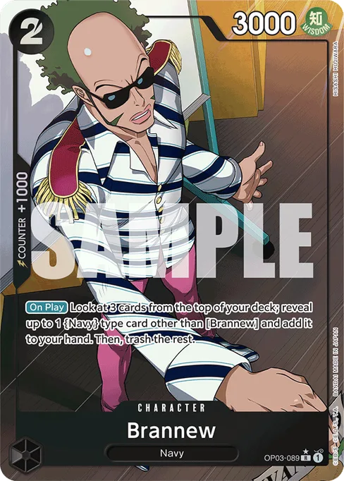Brannew, OP03-089, Parallel 5, English