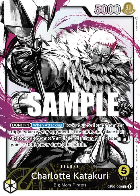 Charlotte Katakuri, PILLARS OF STRENGTH #OP03-099_p1