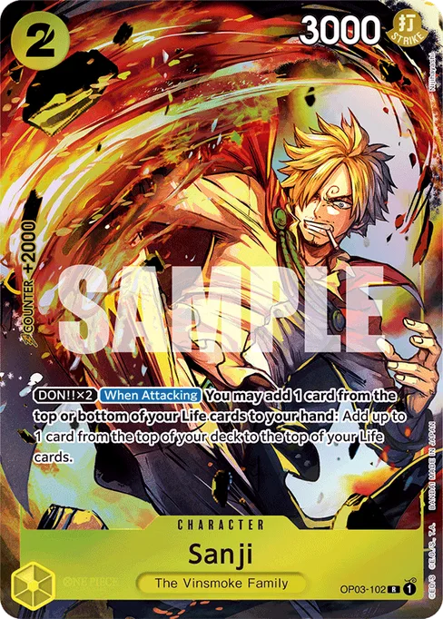 Sanji, PILLARS OF STRENGTH #OP03-102_p2
