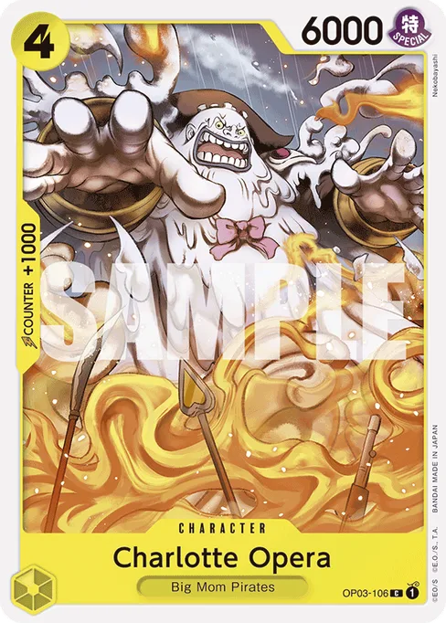 Charlotte Opera, OP03-106, Reprint 1, English