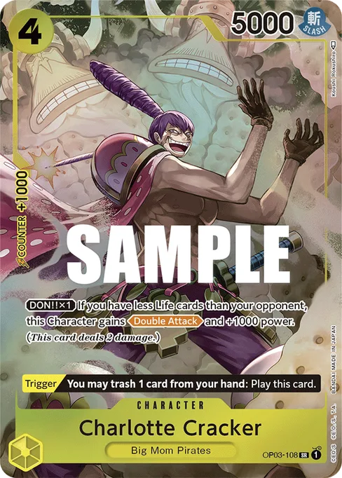 Charlotte Cracker, PILLARS OF STRENGTH #OP03-108_p1