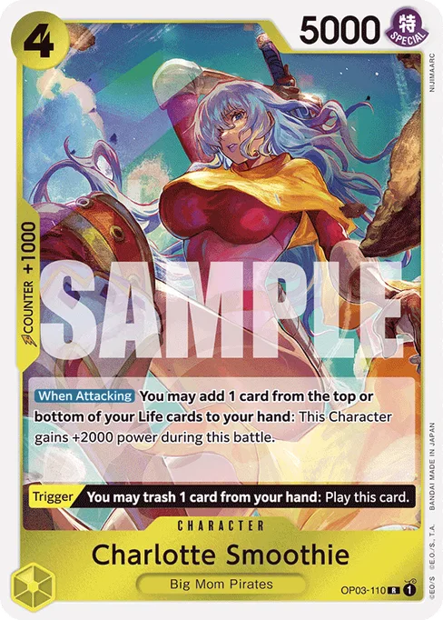 Charlotte Smoothie, PILLARS OF STRENGTH #OP03-110_r1