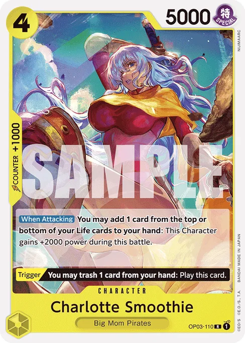 Charlotte Smoothie, PILLARS OF STRENGTH #OP03-110_r2