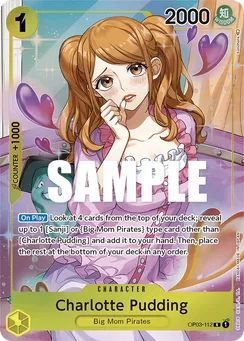 Charlotte Pudding, Normal