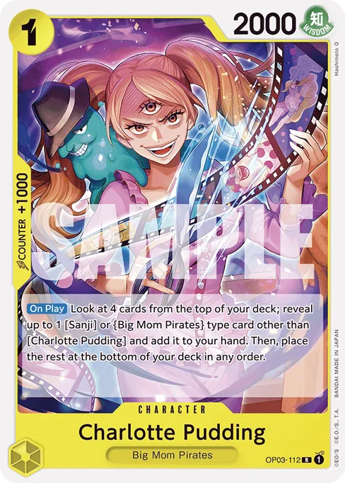 Charlotte Pudding, PILLARS OF STRENGTH #OP03-112_r1