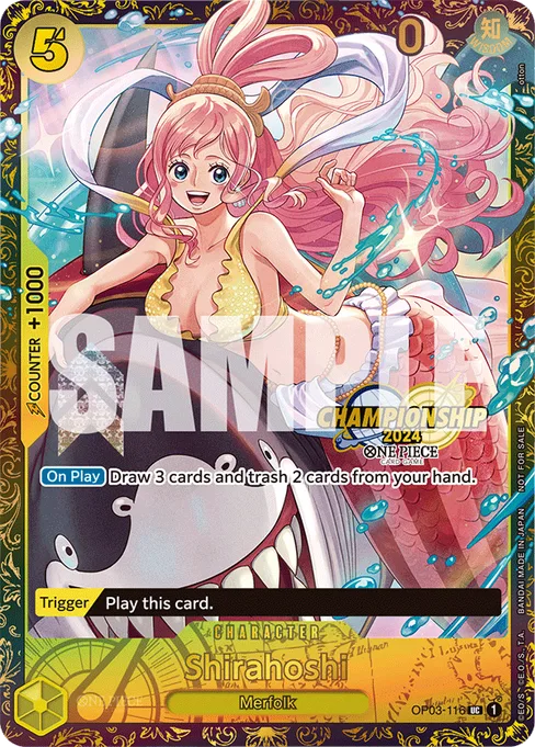 Shirahoshi, PILLARS OF STRENGTH #OP03-116_p2