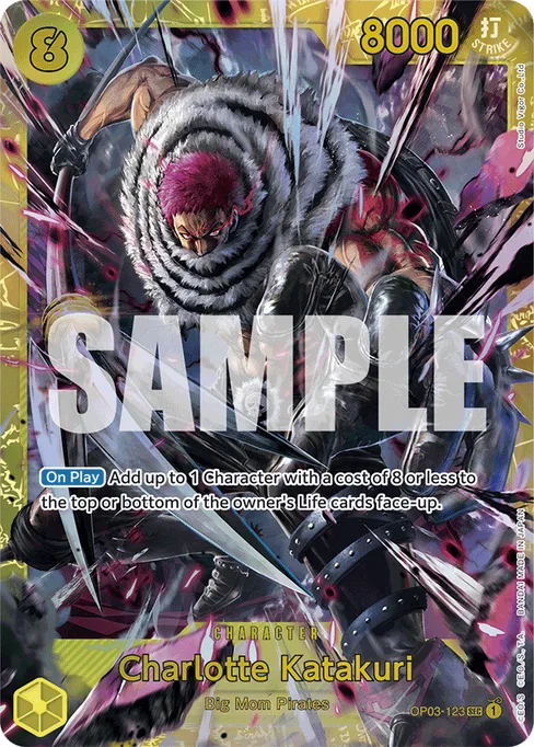Charlotte Katakuri, PILLARS OF STRENGTH #OP03-123_r1