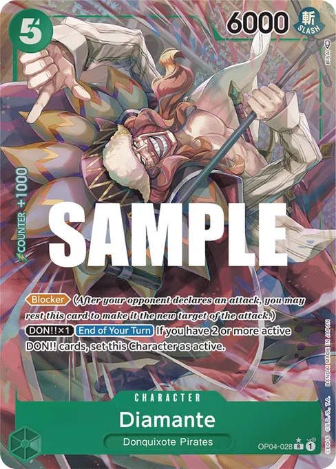 Diamante, OP04-028, Parallel 1, English