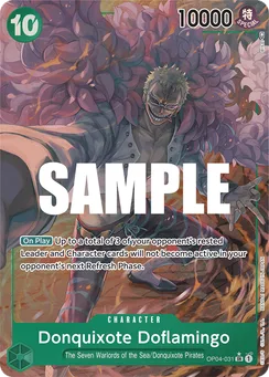 Donquixote Doflamingo, Normal