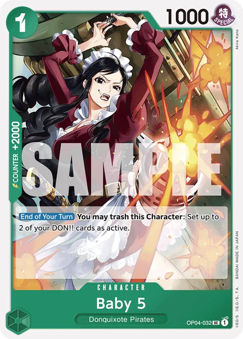 Baby 5, OP04-032, Parallel 1, English