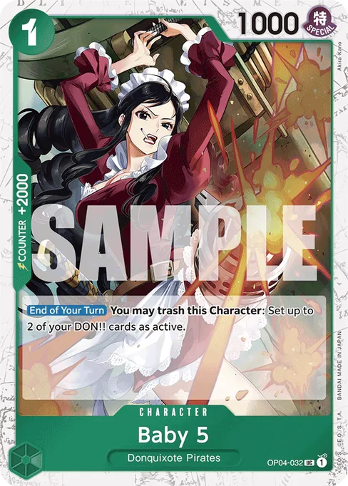 Baby 5, KINGDOMS OF INTRIGUE #OP04-032_p2