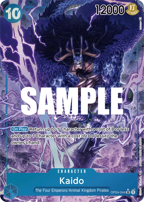 Kaido, KINGDOMS OF INTRIGUE #OP04-044_p1