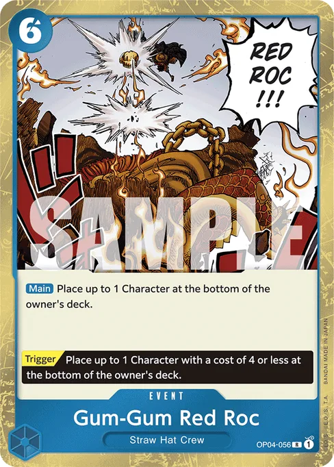 Gum-Gum Red Roc, KINGDOMS OF INTRIGUE #OP04-056_p2