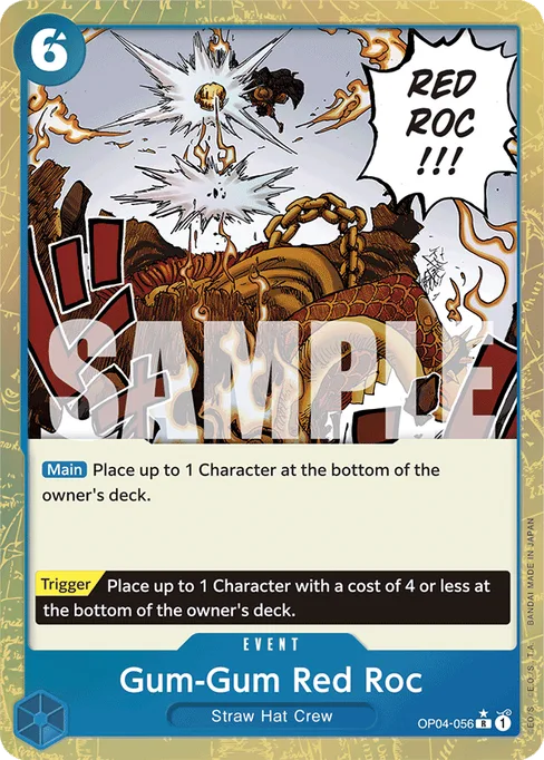 Gum-Gum Red Roc, KINGDOMS OF INTRIGUE #OP04-056_p3