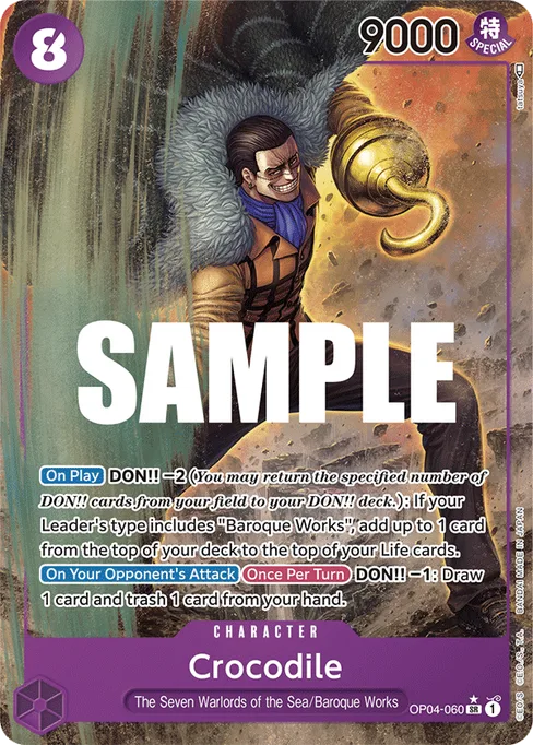 Crocodile, KINGDOMS OF INTRIGUE #OP04-060_p1