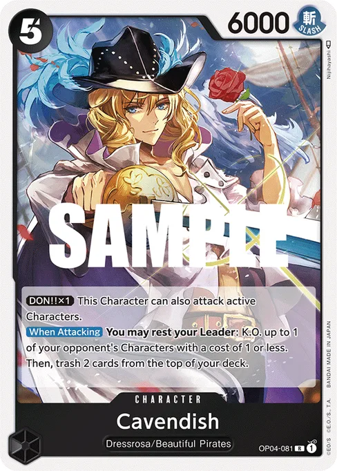 Cavendish, KINGDOMS OF INTRIGUE #OP04-081