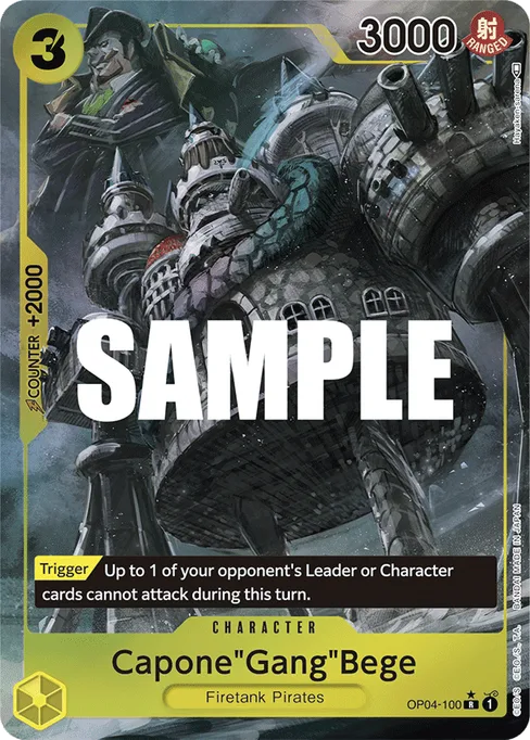 Capone"Gang"Bege, KINGDOMS OF INTRIGUE #OP04-100_p1