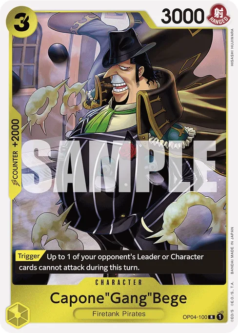 Capone"Gang"Bege, KINGDOMS OF INTRIGUE #OP04-100_p2