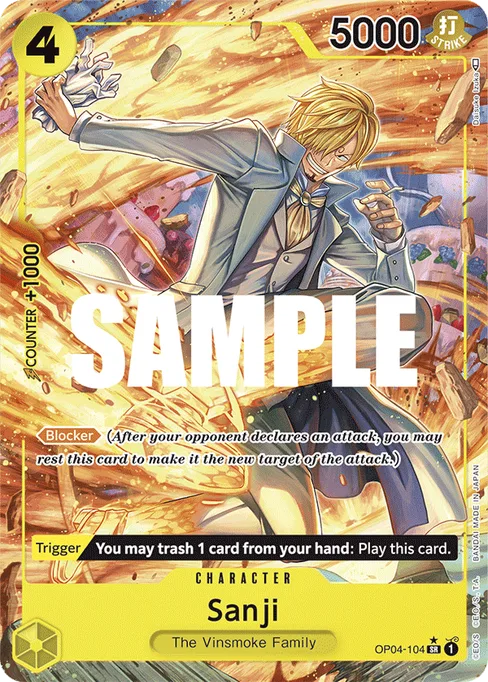 Sanji, KINGDOMS OF INTRIGUE #OP04-104_p1